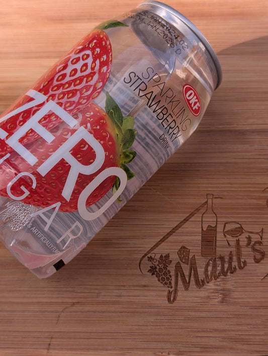 Zero Sugar Sparkling Strawberry Water